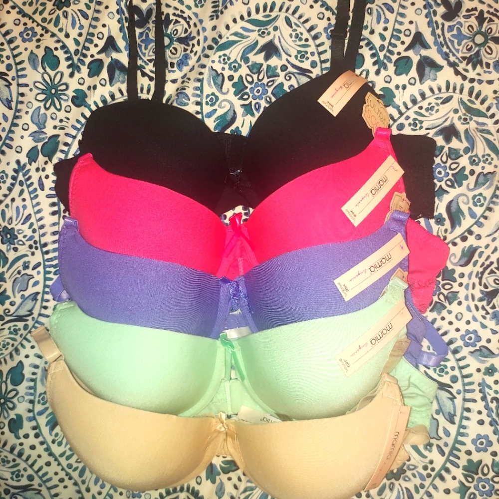 247 Frenzy Women's Essential's Mamia Ultra Full Coverage Lace Accent Bras